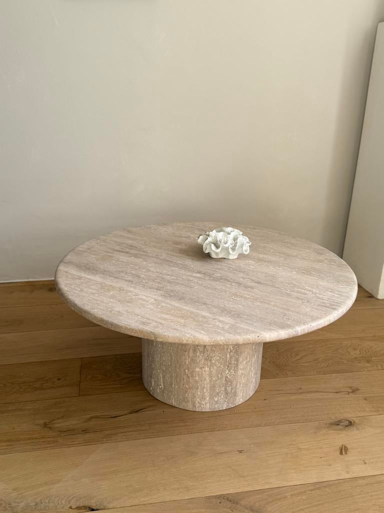 Table travertin ronde, Enlèvement, Neuf