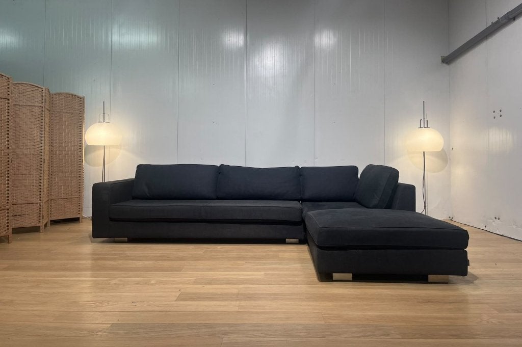 TER STOFFERING Minotti Hilton Hoekbank, Huis en Inrichting, Hoekbank, 300 cm of meer, Ophalen of Verzenden, Zo goed als nieuw