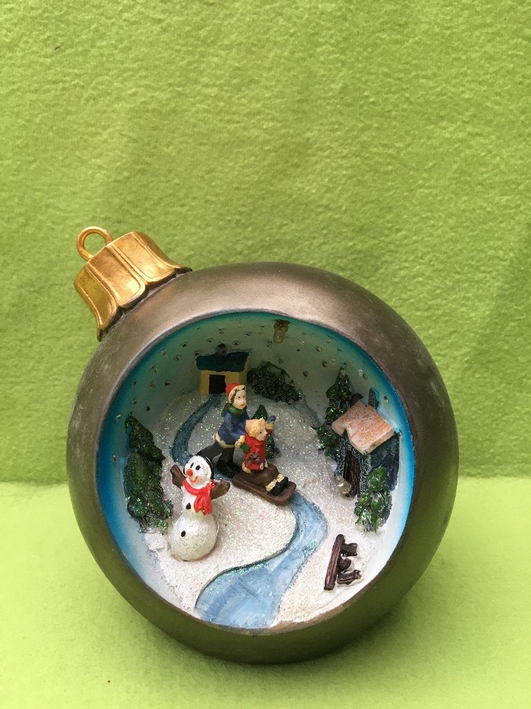 kerstbal met verlichting, Enlèvement ou Envoi, Comme neuf