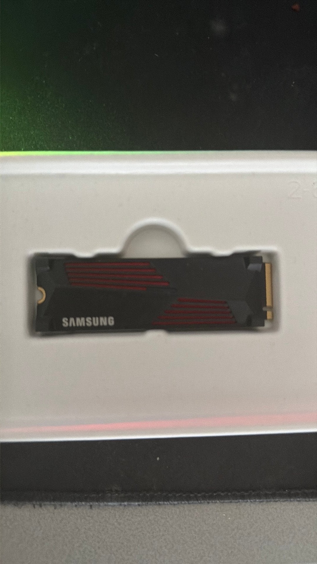 Samsung 1tb m.2nvme ssd met heatsink, Computers en Software, Harde schijven, Ophalen of Verzenden, Zo goed als nieuw, Desktop