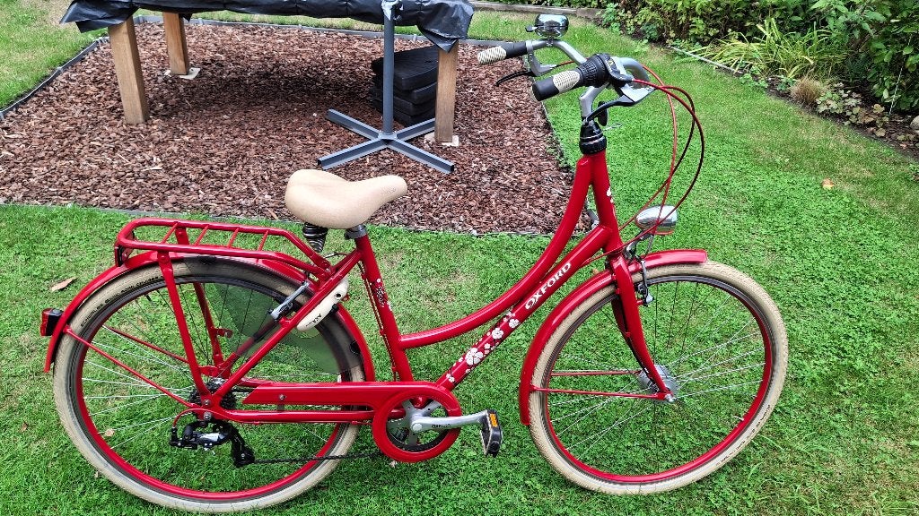 BUITENKANS: echt als nieuwe OXFORD FLEUR damesfiets = 3 jaar, Ophalen, Velgrem, Versnellingen, Zo goed als nieuw