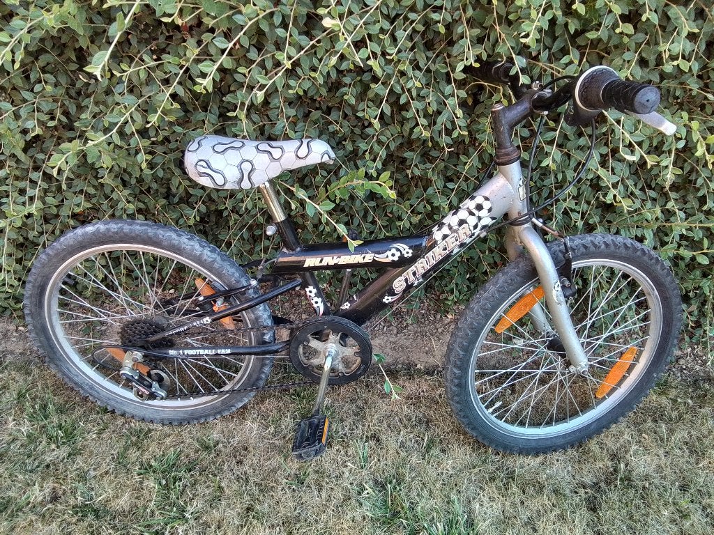20" kinderfiets, Fietsen en Brommers, Ophalen, Gebruikt, Velgrem, Sans marque