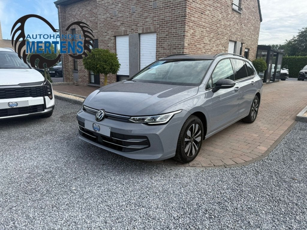 Volkswagen Golf Variant VIII 1.5 TSI GOAL EL/KOFFER AR/CAM, Leder en Stof, LED verlichting, Golf, Zilver of Grijs