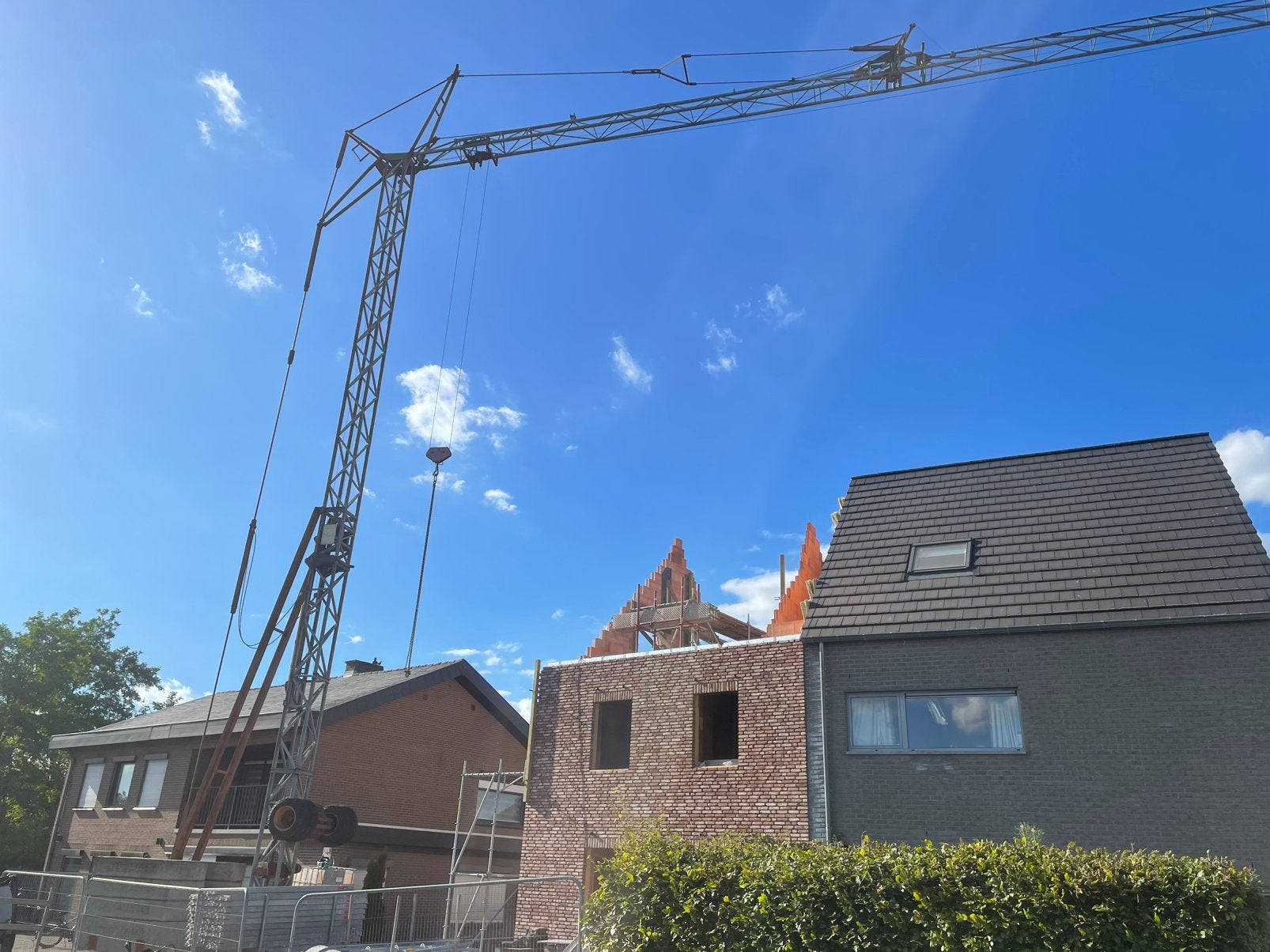 Bouwkraan gru dalbe 25 m met extra’s, Ophalen, Kraan