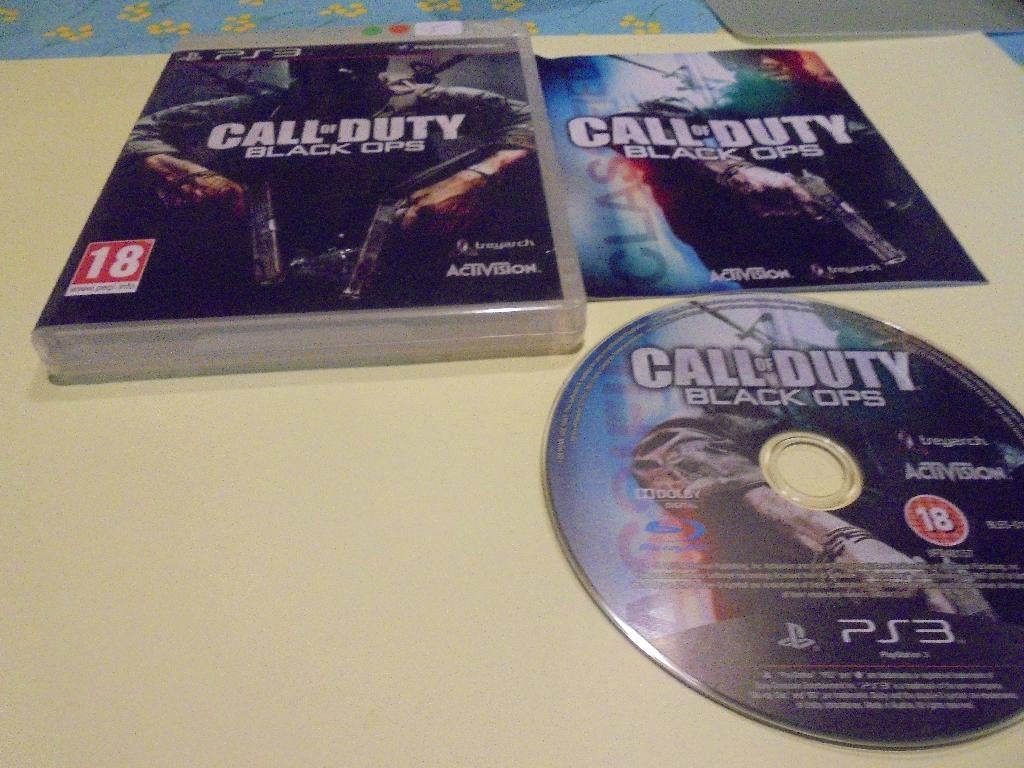 Playstation 3 Call of duty Black Ops (CIB), À partir de 18 ans, Combat, Utilisé, 3 joueurs ou plus