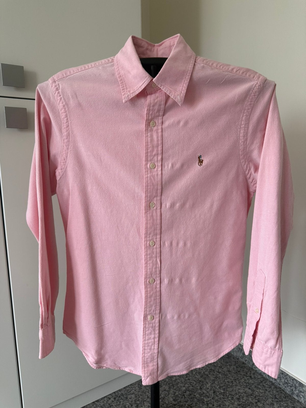 Ralph lauren hemdje maat M, Ophalen, Gedragen, Halswijdte 39/40 (M)