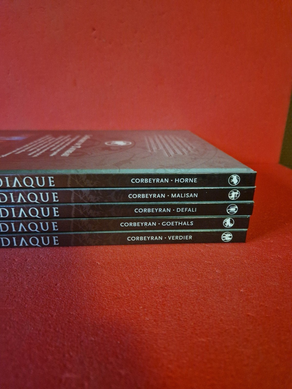 lot de 5 bd zodiaque, EO, Enlèvement ou Envoi