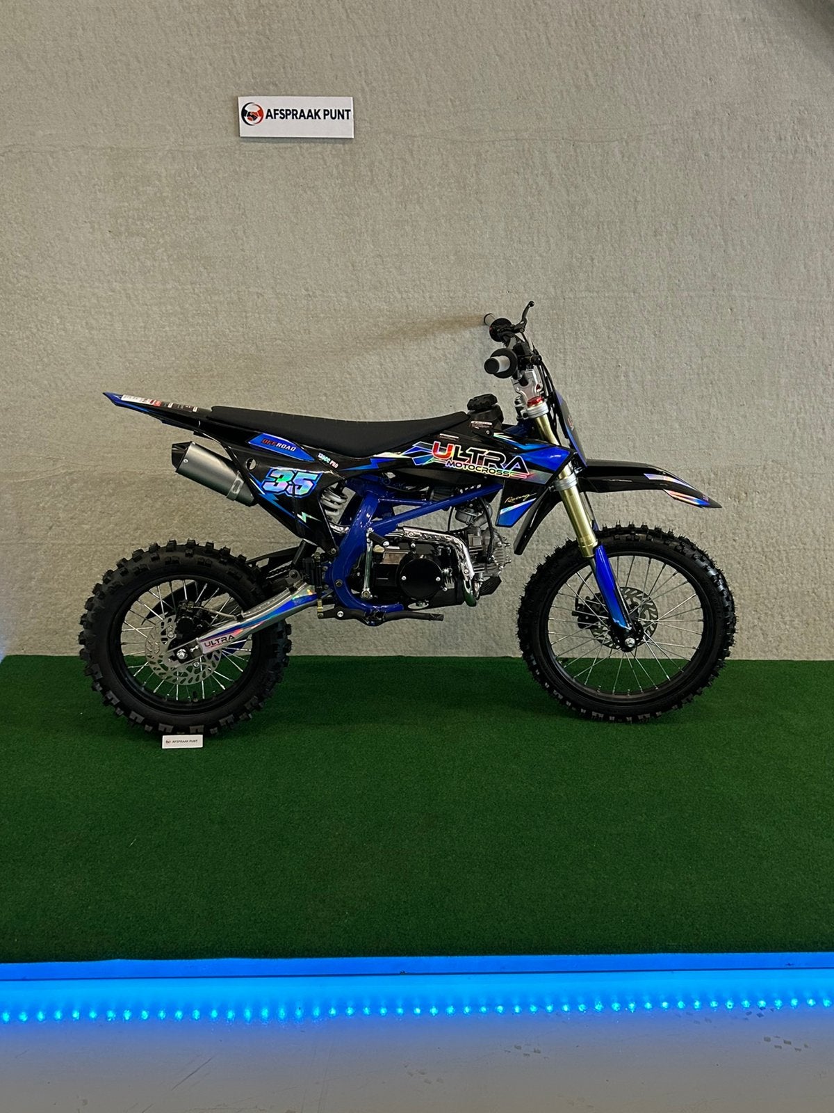 Nieuwe Ultra 125CC pitbikes/crossmotor/4 kleuren/SHOWROOM, Ophalen, Nieuw, 125 cc, Pitbike