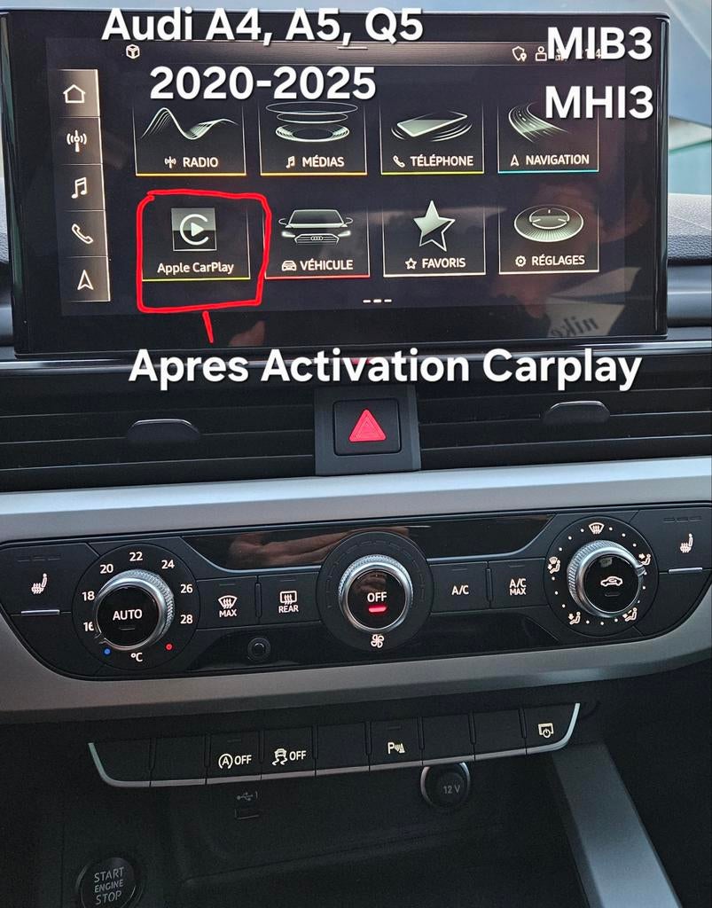 Carplay Audi, VW, Porsche, Porsche, Lambo, Lambo, Bentley, S