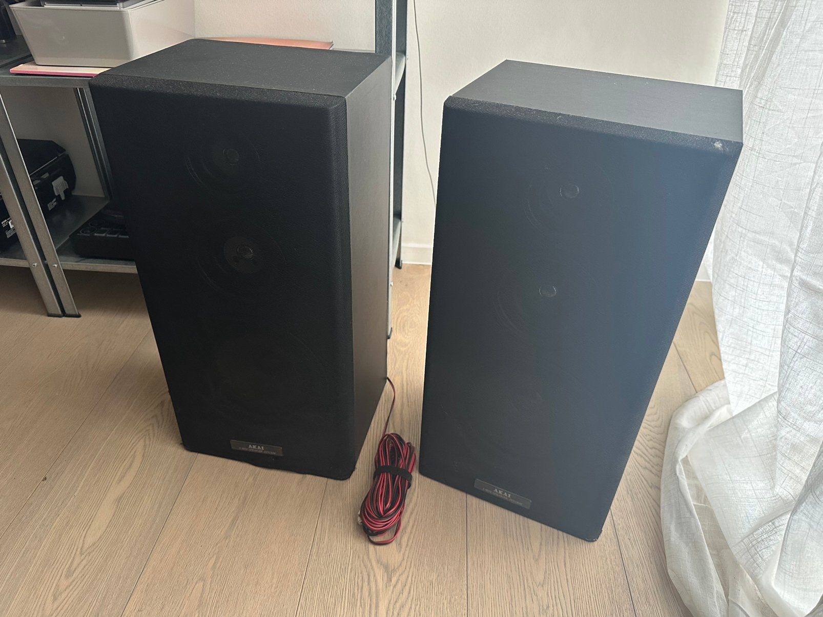 Akai SR-430-B passieve speakers, Ophalen, Gebruikt, Stereo speakers