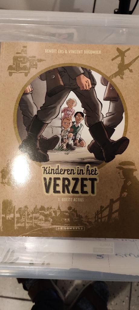 Kinderen in het verzet - 1 - Eerste acties, Boeken, Ophalen, Nieuw, Eén stripboek, Ers & Dugomier