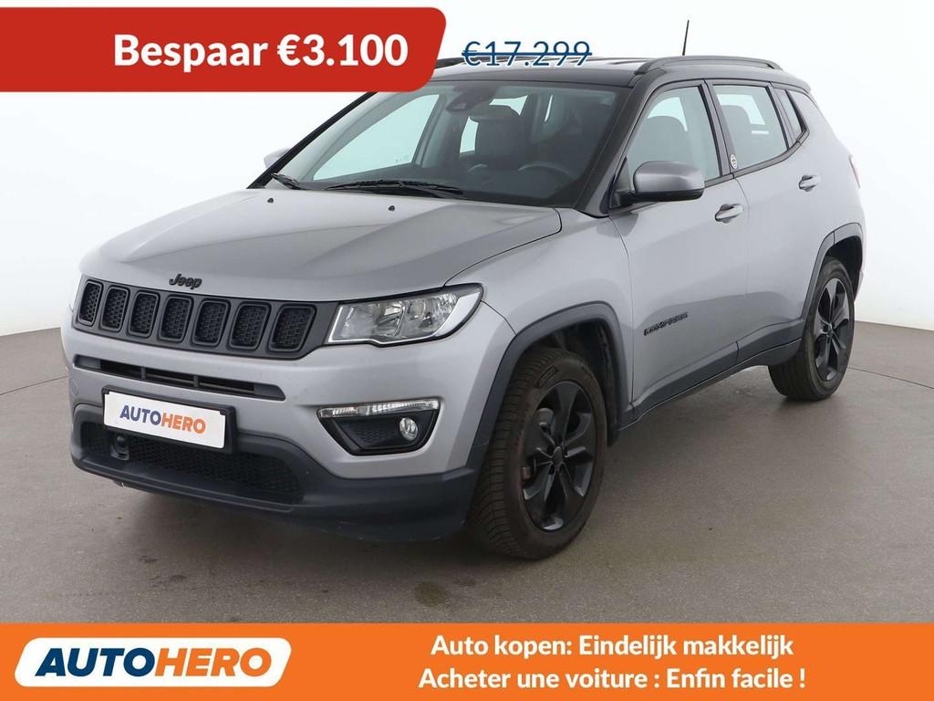 Jeep Compass 1.4 M-Air Longitude FWD, Autos, Jeep, Cuir, Argent ou Gris, Achat, 174 g/km