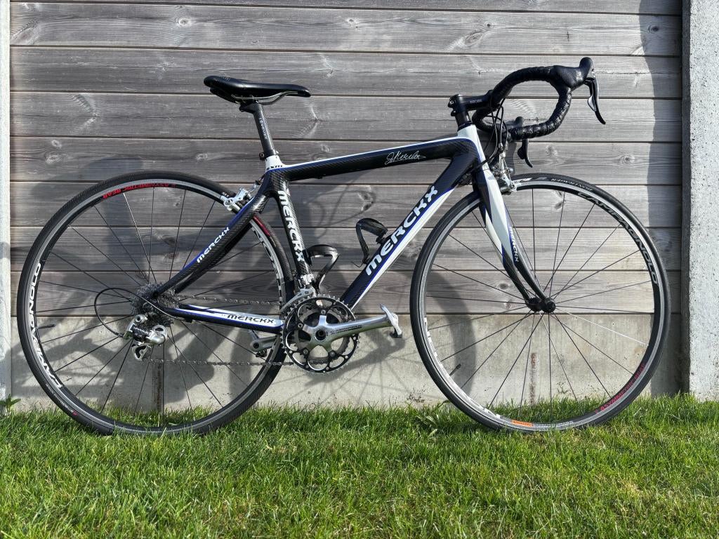Dames koersfiets Eddy Merckx SXM, Gebruikt, Velgrem, 47 tot 50 cm, 15 tot 20 versnellingen