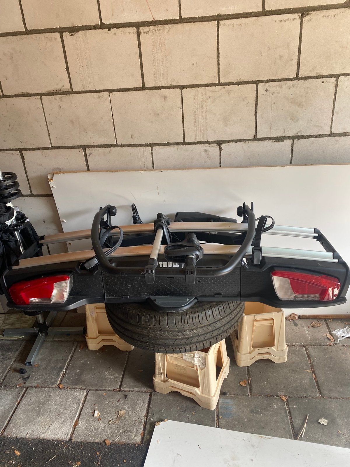 Thule velospace xt2 938 60kg, Ophalen, Zo goed als nieuw, Trekhaakdrager, Brede banden