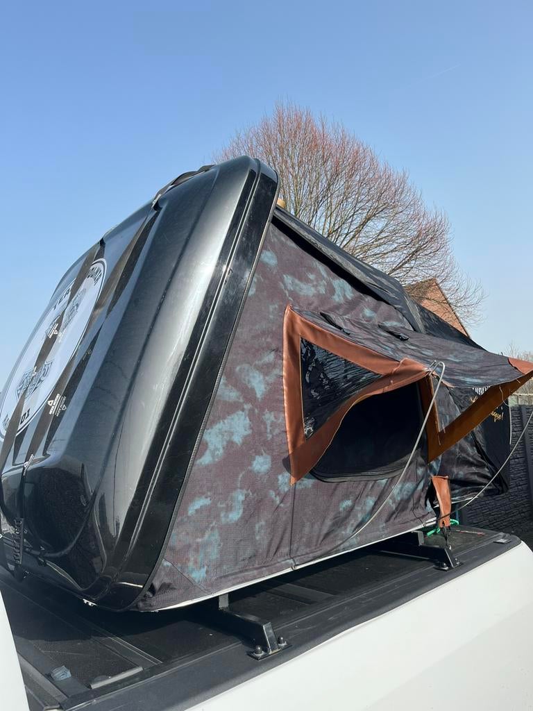 Hardshel daktent mekik motors, Caravans en Kamperen, Ophalen, Gebruikt, Tot en met 3