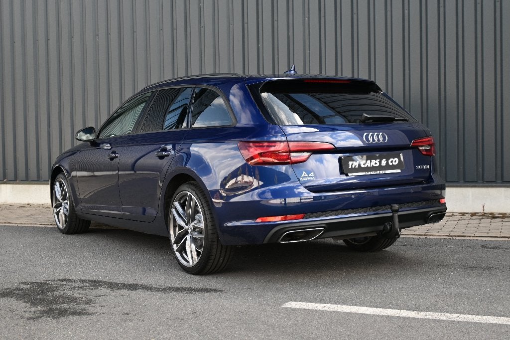 Audi A4 30TDI Carplay, LED, Cruise, Leder, DAB, Trekhaak BTW, Achat, Euro 6, Entreprise, Garantie prolongée
