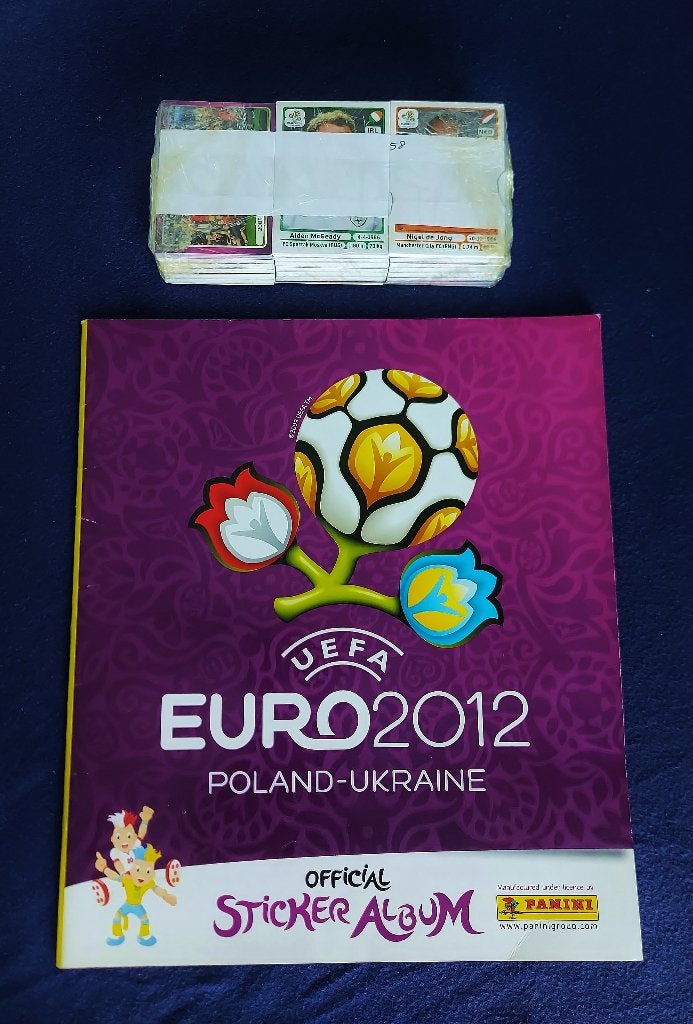 Panini album ' Euro 2012 leeg album + alle losse stickers ', Enlèvement ou Envoi, Neuf, Plusieurs autocollants