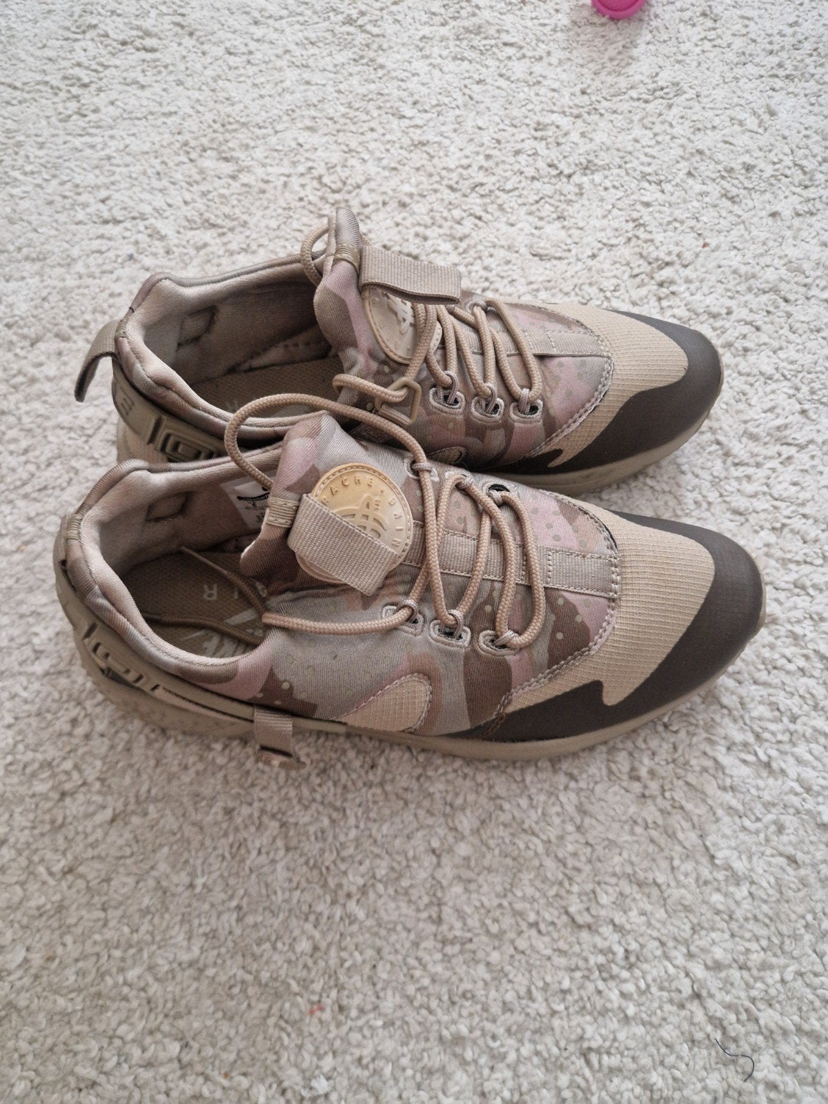 Nike Air Huarache Utility Desert Camo T38.5 model uit 2015!, Nike, Ophalen, Nieuw