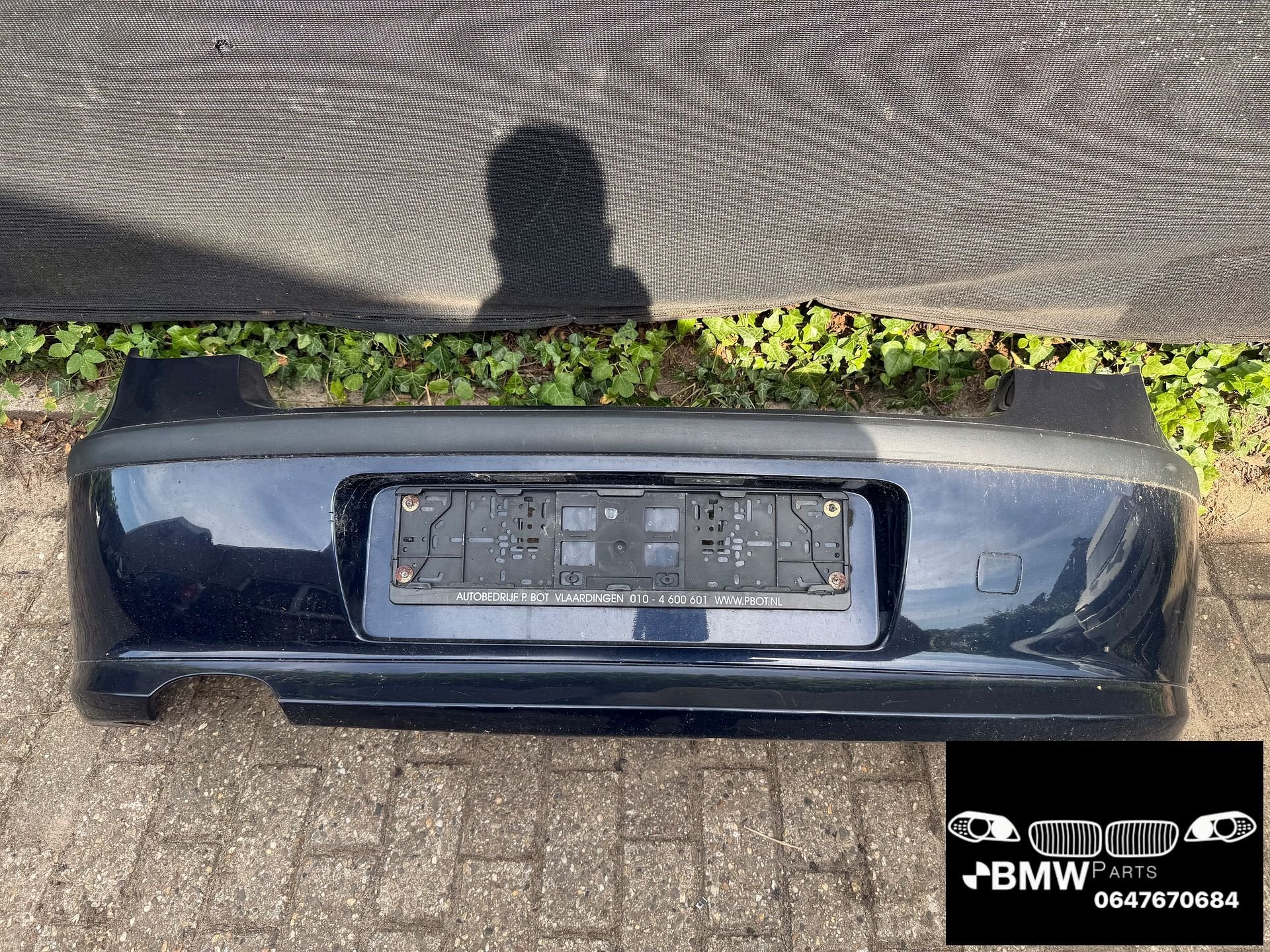 Achterbumper Bmw 1-Serie E81 E87 Monaco blauw, Gebruikt, -, Ophalen of Verzenden, Achter
