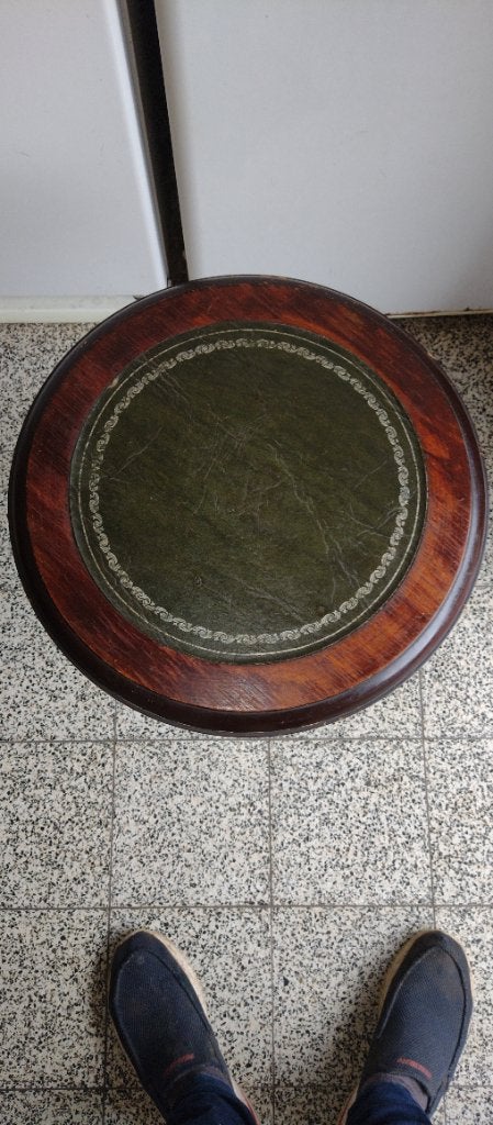 Bijzettafeltje, Huis en Inrichting, Minder dan 55 cm, Rond, Zo goed als nieuw, Hout