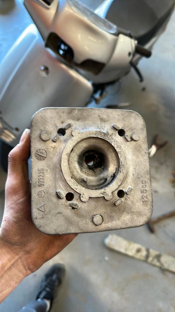 125cc skipper kop, Fietsen en Brommers, Ophalen of Verzenden, Zo goed als nieuw, Cilinder