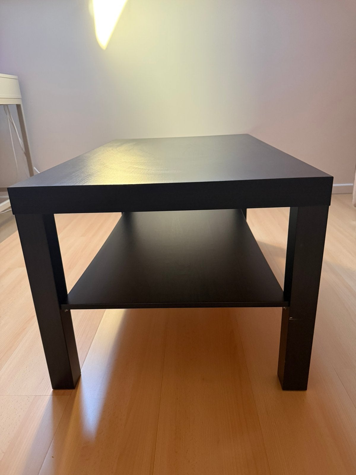 Donker bruine salon tafel ikea, Ophalen, Gebruikt