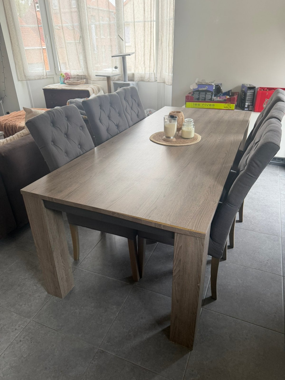 Eettafel ZONDER STOELEN GRATIS, Ophalen