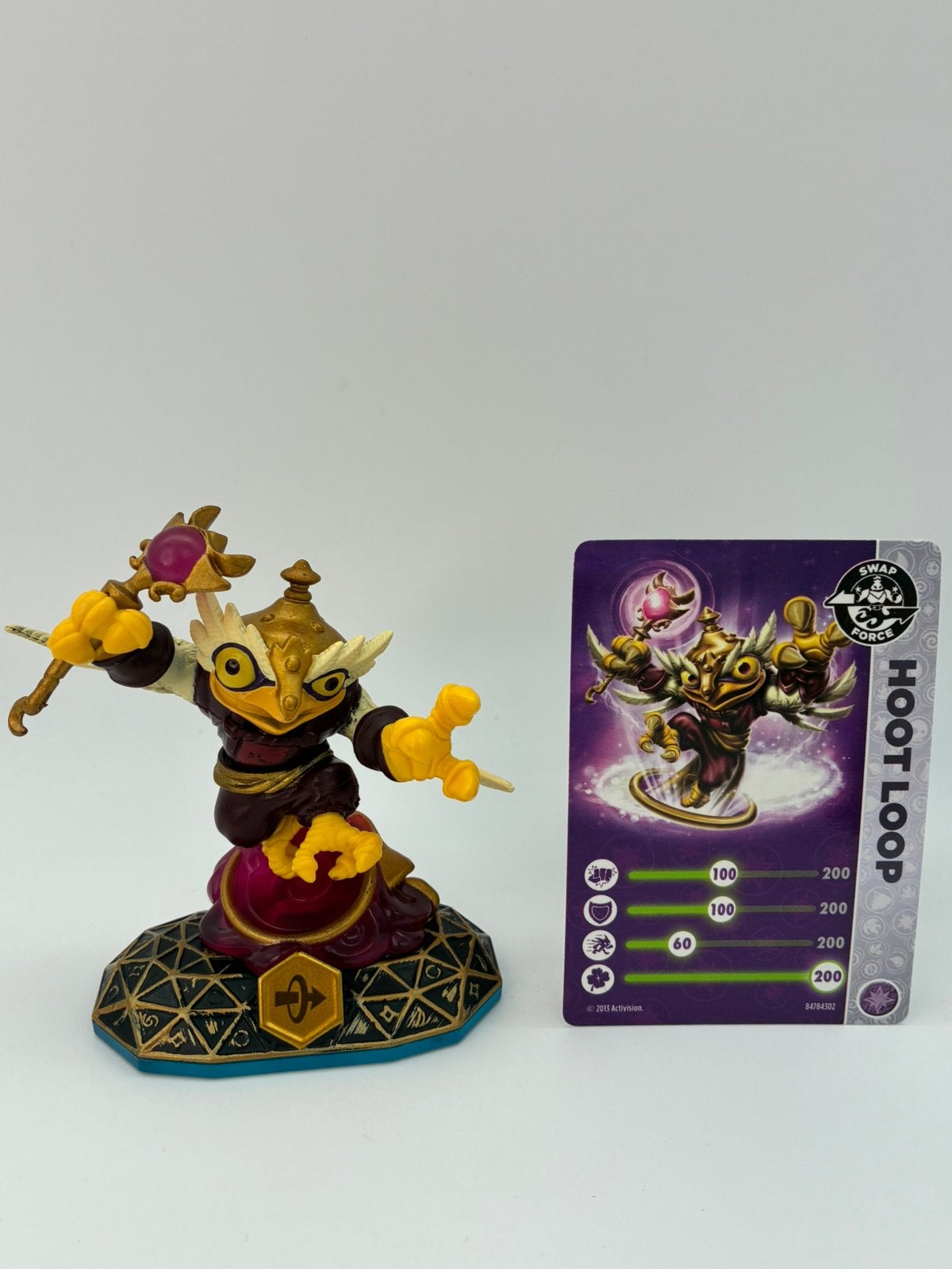 Skylanders Swap Force Hoot Loop avec billet, Envoi, Comme neuf