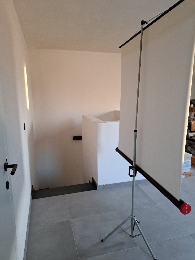 Projector scherm, Enlèvement, Manuel, Comme neuf