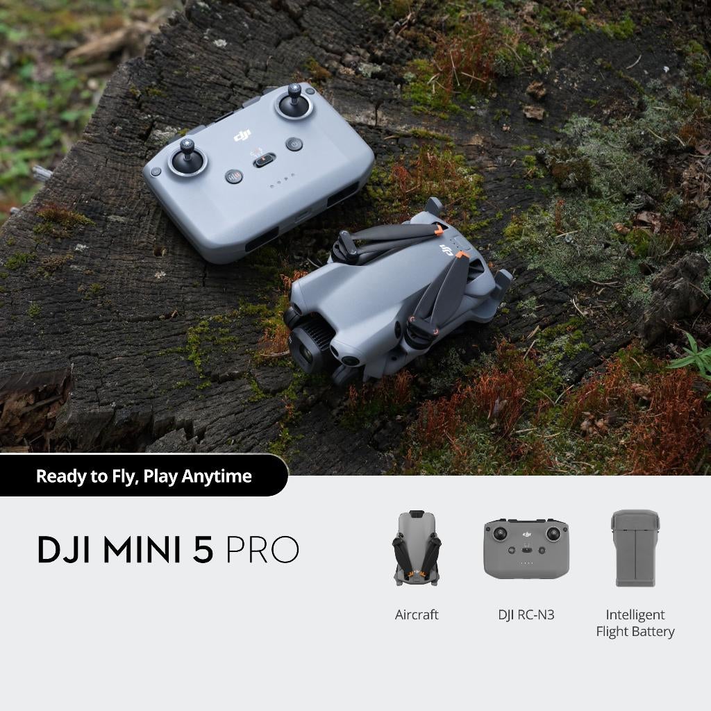DJI MINI 5 PRO RC-N3, Enlèvement ou Envoi, Neuf, Électro, Quadricoptère ou Multicoptère