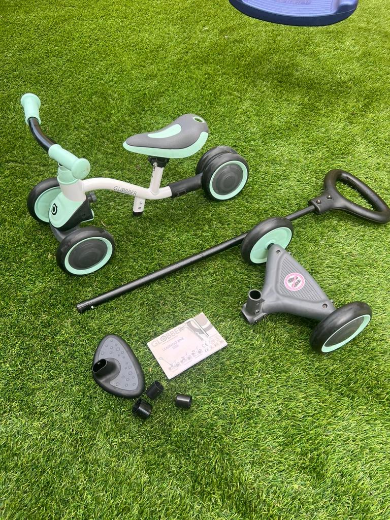 GLOBBER 3-in-1 fiets, Ophalen, Zo goed als nieuw