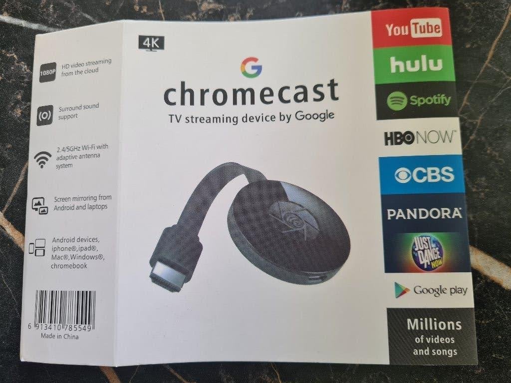 CHROMECAST, Enlèvement, Neuf