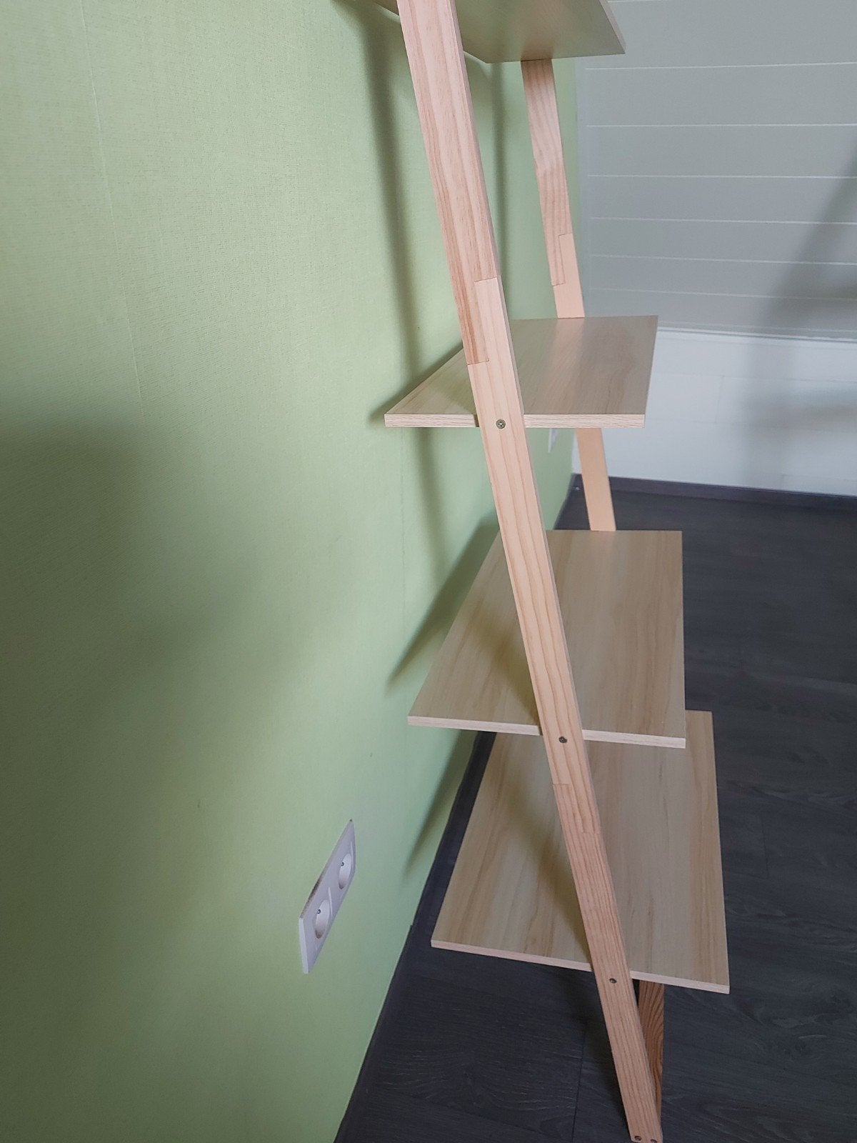 hout rek, Maison & Meubles, Accessoires pour la Maison | Étagères pour CD & DVD, Enlèvement, Comme neuf, Bois