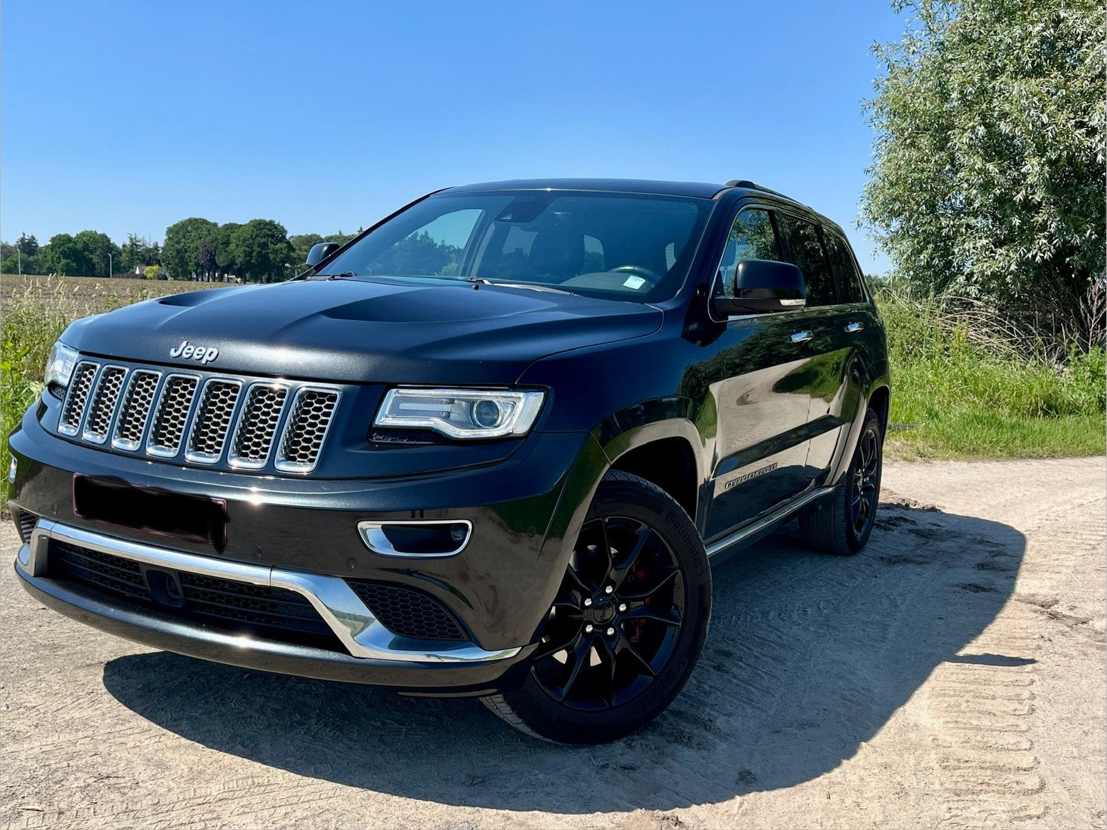 Jeep Grand Cherokee summit 2016 Lichte vracht!, Automaat, Leder, Diesel, Particulier