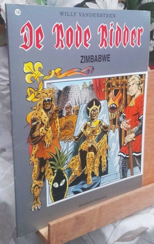 nr 198' Zimbabwe '' ;1ste en enige druk kleur, Willy Vandersteen, Eén stripboek, Ophalen of Verzenden, Zo goed als nieuw