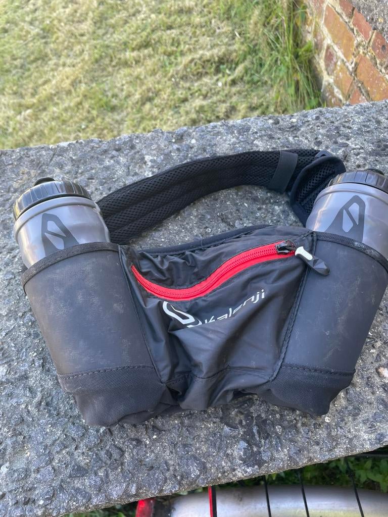 Ceinture avec gourde pour running trail, Sport en Fitness, Ophalen of Verzenden, Gebruikt
