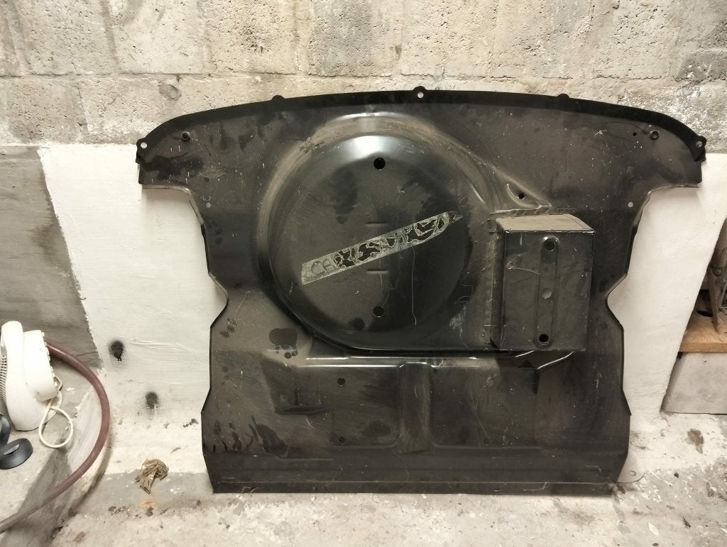 Mini classic vloerplaat HMP441016, Ophalen, Gebruikt, Achterklep, Voor