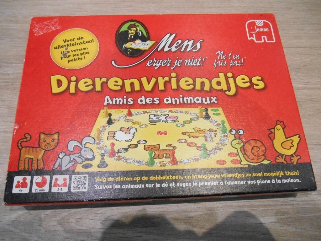 mens erger je niet dierenvriendjes, Ophalen of Verzenden, Zo goed als nieuw