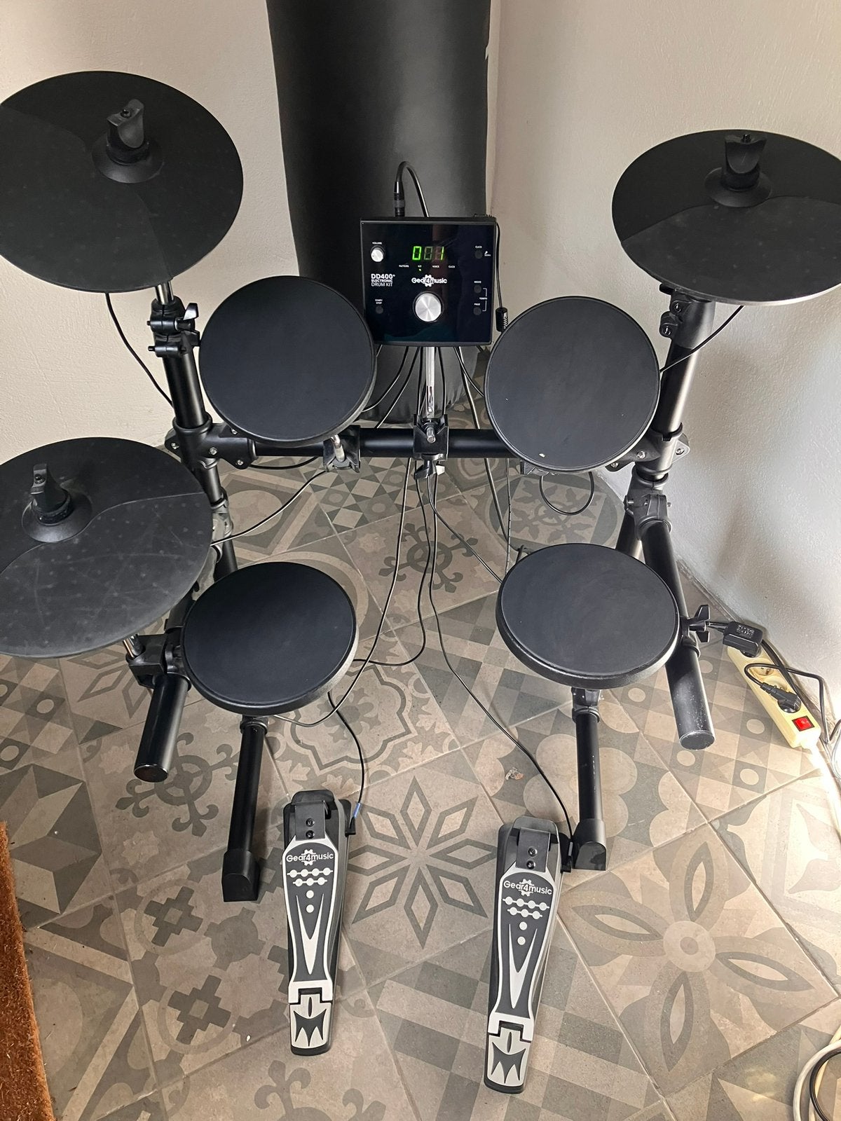 Electronisch drumstel DD 400, Musique & Instruments, Batteries & Percussions, Enlèvement, Utilisé