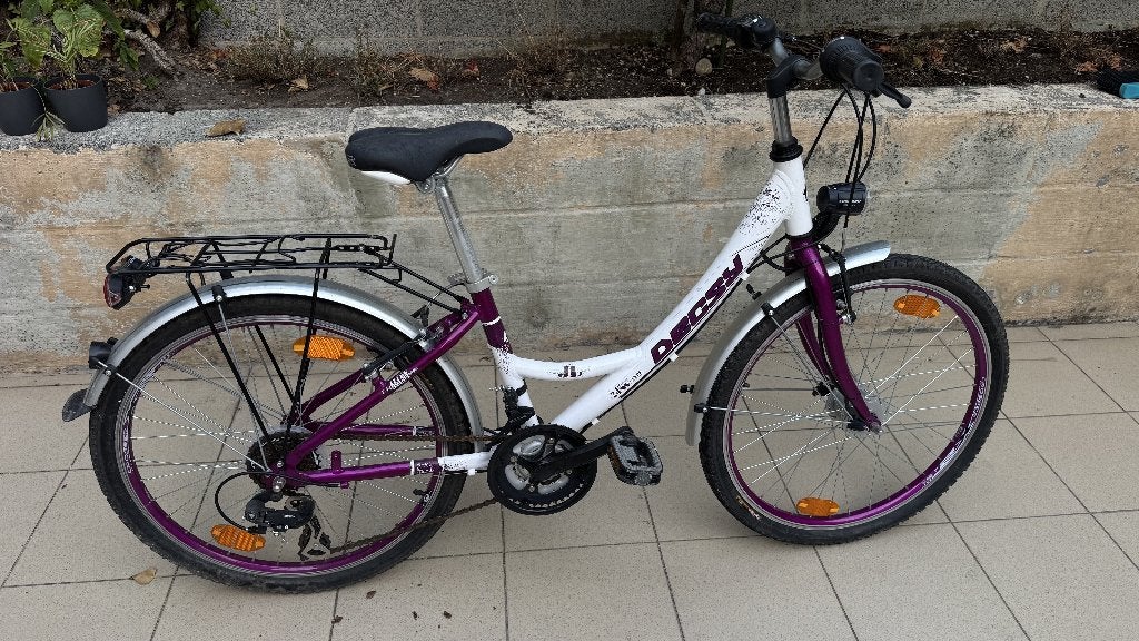 Meisjes fiets, Fietsen en Brommers, Velgrem, Handrem, Ophalen, Overige merken