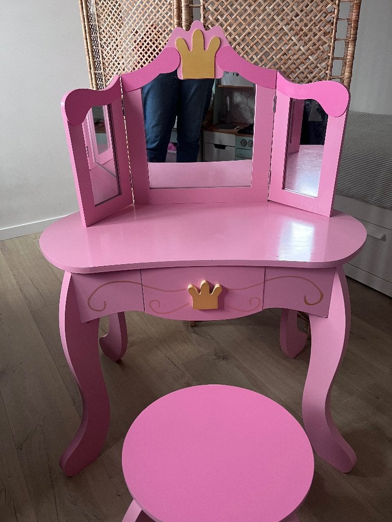 MAKE UP TAFEL KIND, Kinderen en Baby's, Ophalen, Gebruikt, Tafel(s) en Stoel(en)