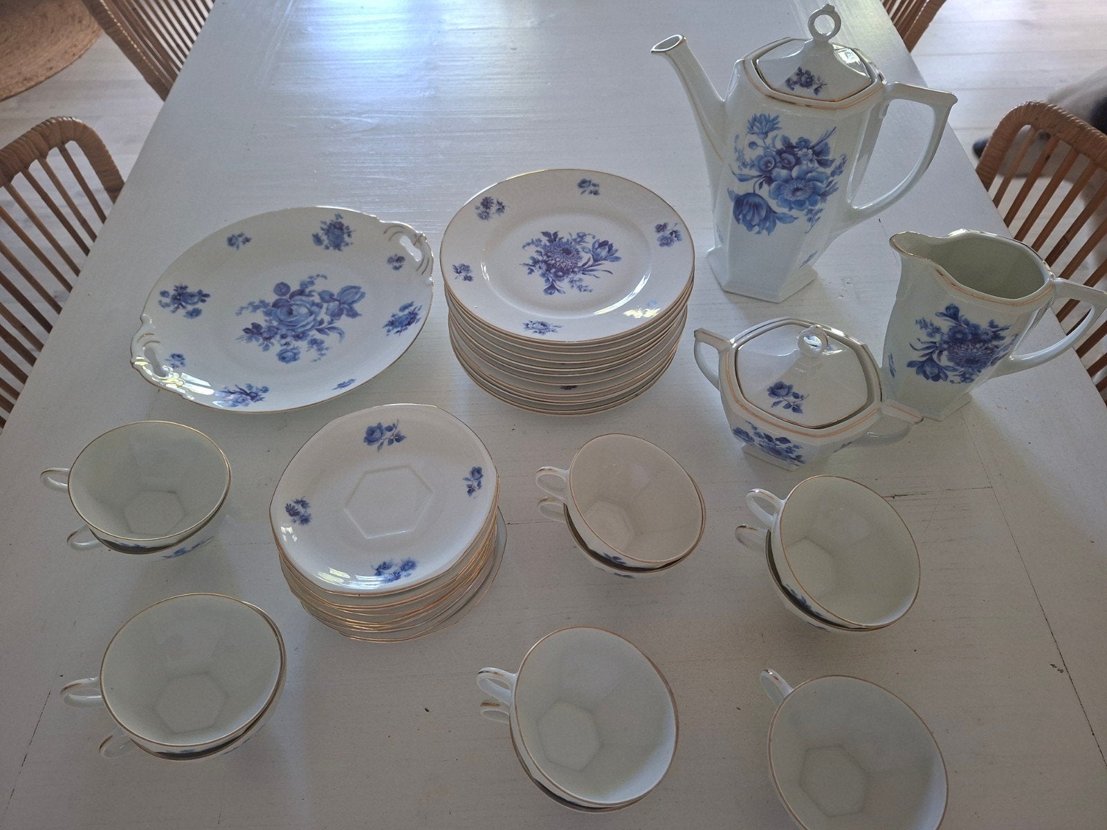 Prachtig vintage servies, Antiek en Kunst, Antiek | Servies compleet, Ophalen