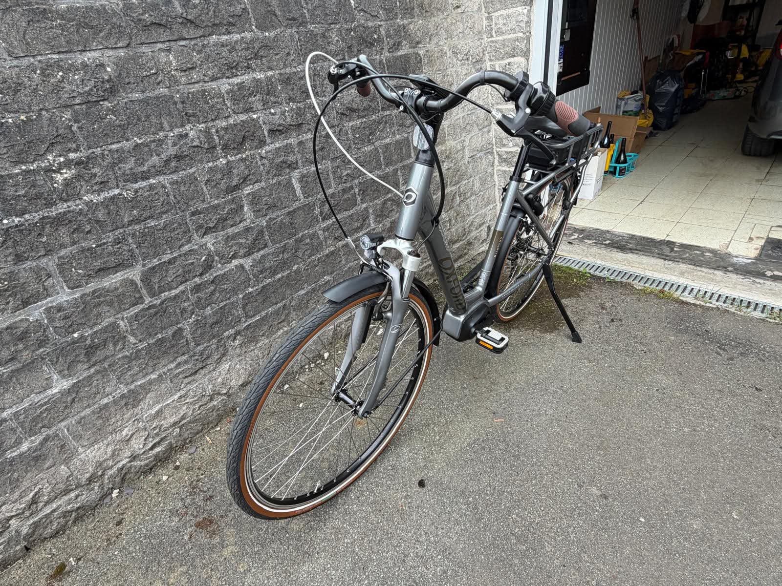 Oxford Brighton 7V grafietgrijs maat 50, Fietsen en Brommers, Elektrische fietsen, Ophalen, Zo goed als nieuw