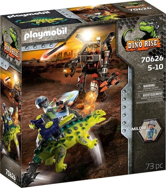 Te koop: Playmobil Dino Rise Saichania, Ophalen, Zo goed als nieuw, Complete set
