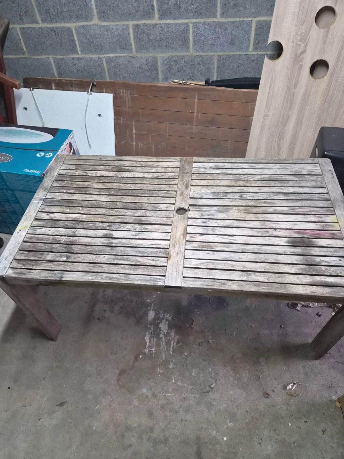 table jardin terrasse, Ophalen