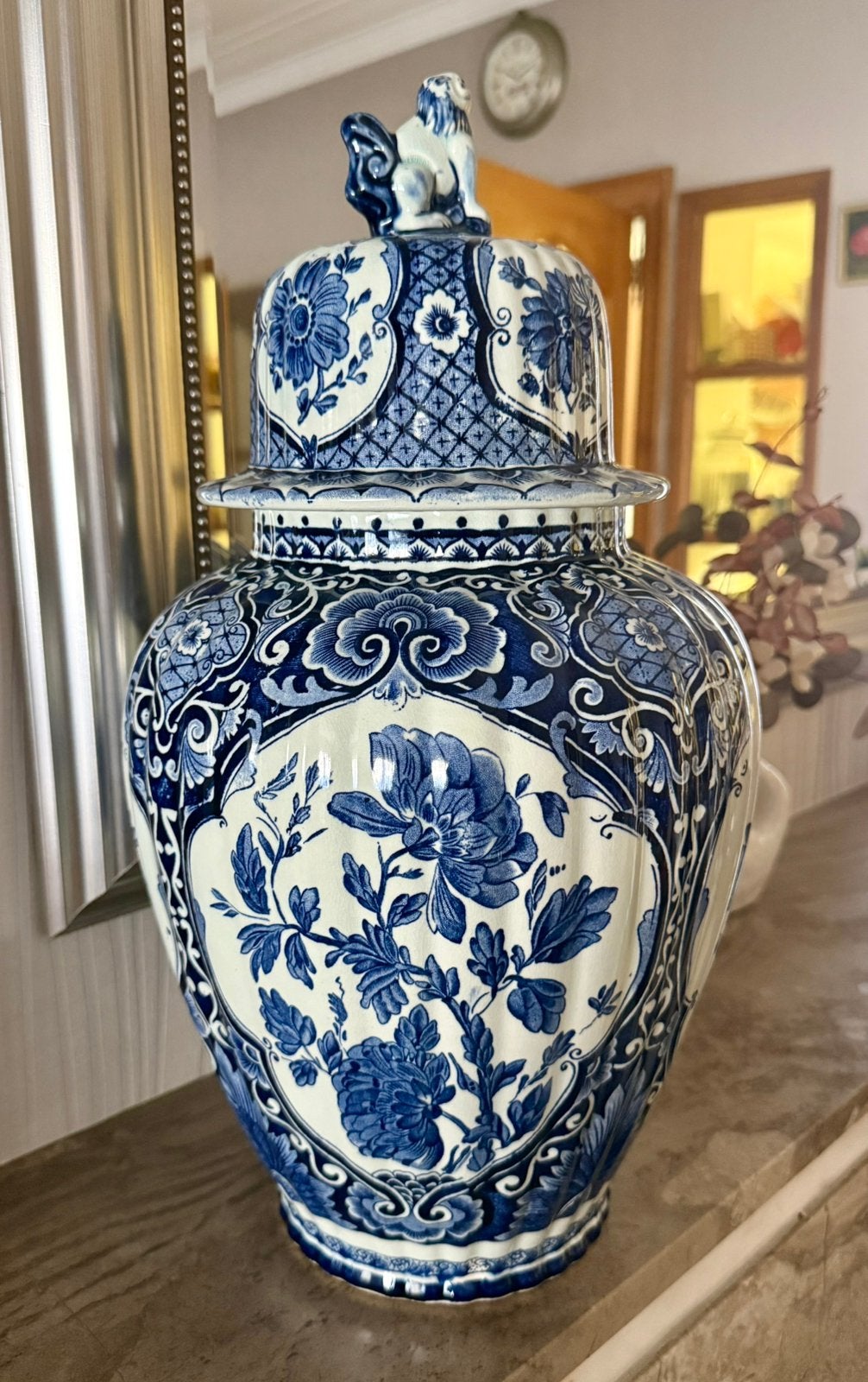 Antieke Petrus Regout Maastricht – Delftsblauw, Ophalen