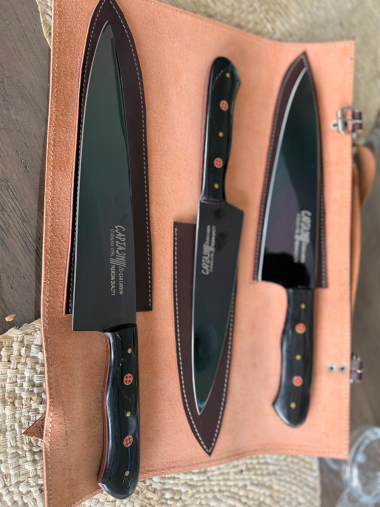 Couteau chef titanium, Enlèvement ou Envoi, Comme neuf