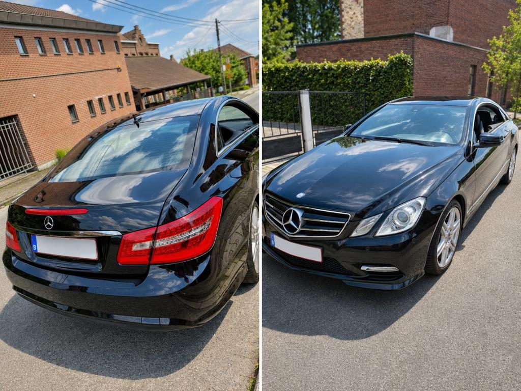 Mercedes classe e coupe 220cdi - pack amg - ne demarre plus, Cuir, Achat, Noir, Diesel