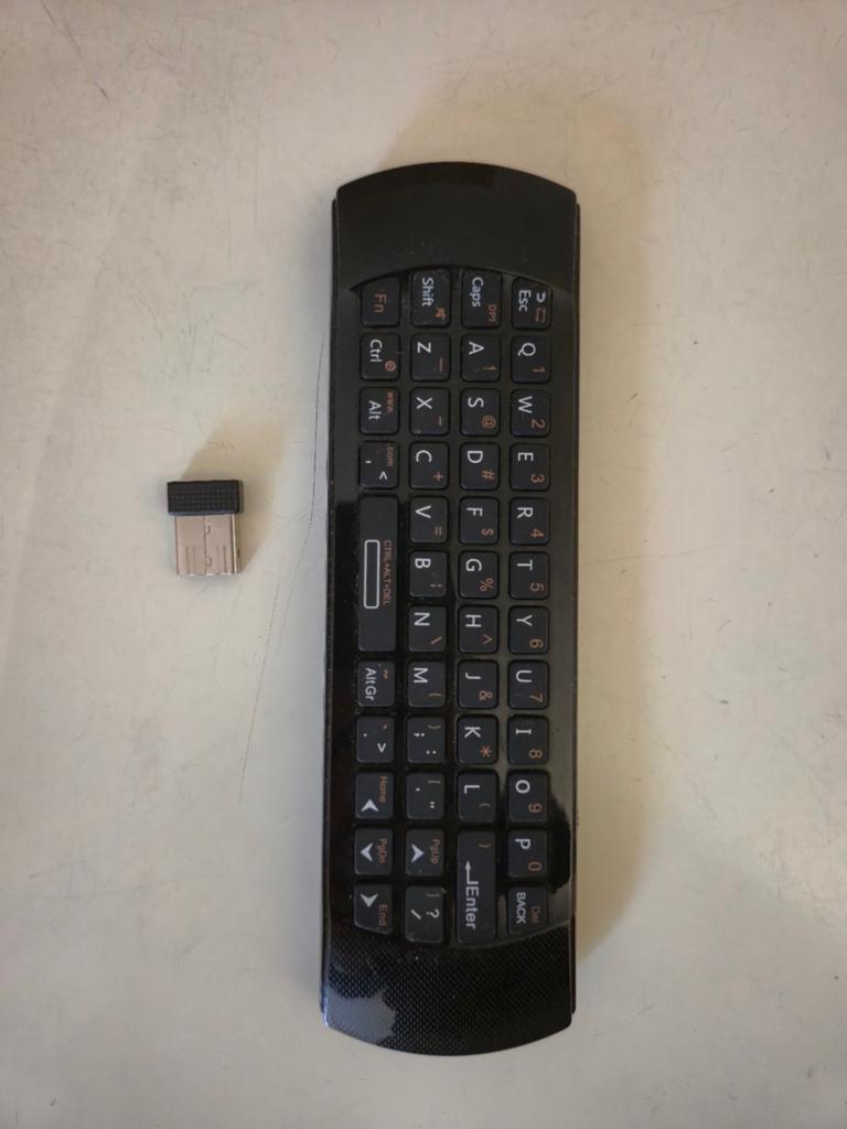 Afstandsbediening met airmouse Rii 25a, Ophalen