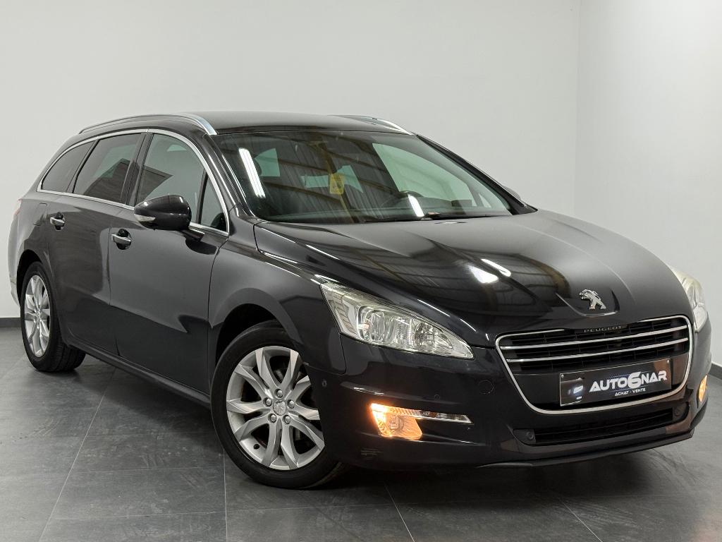 Peugeot 508 SW 2.0 HDi, Auto's, Peugeot, Zwart, 4 cilinders, Start-stop-systeem, Zwart